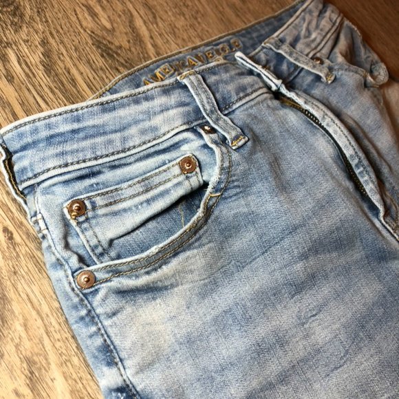 29/32 Mens AE Slim Straight Extreme Flex Jeans - Picture 3 of 15